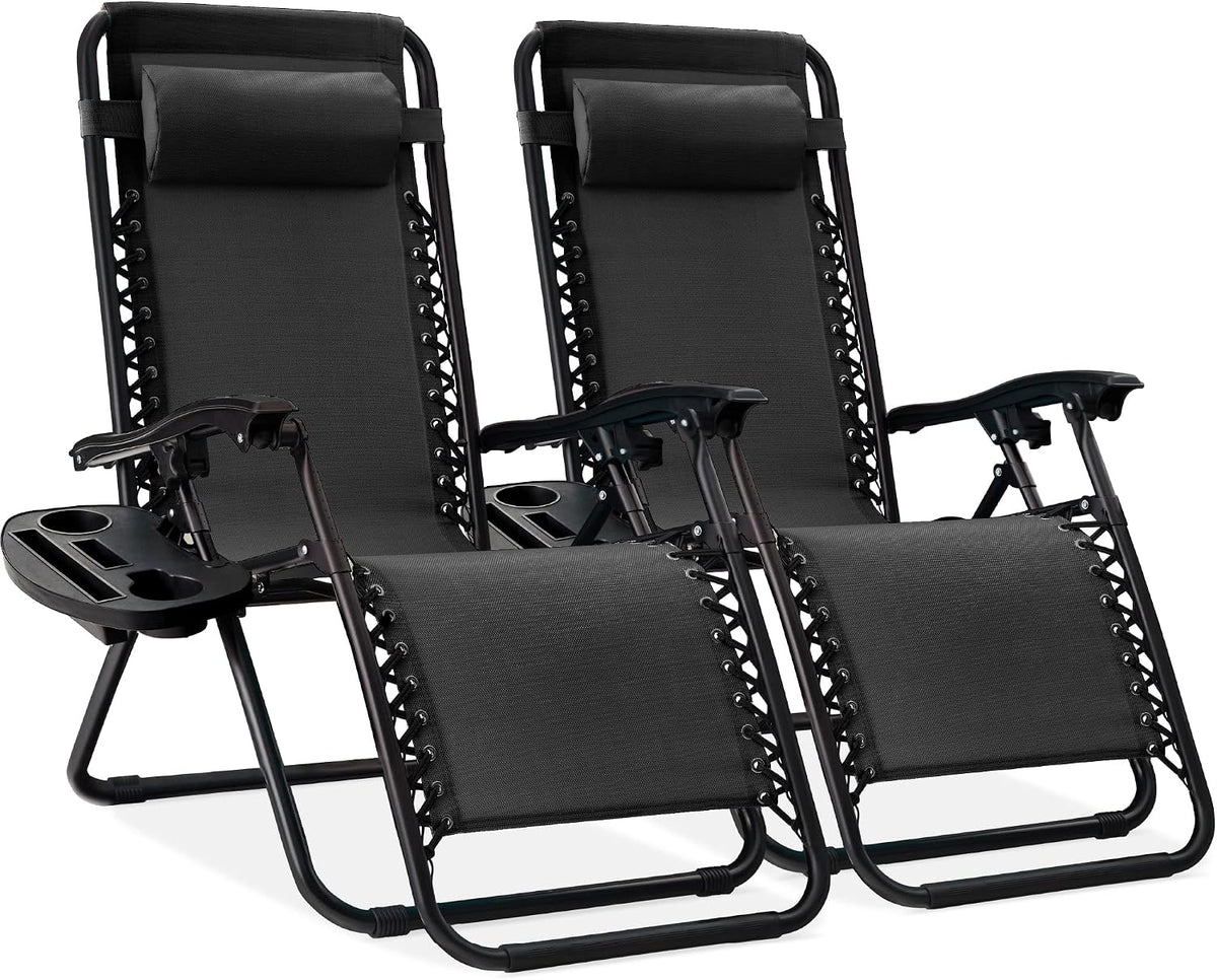 Best Choice Products Zero Gravity Chair Recliner, Black