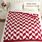 Snuggle Sac Christmas Red Blankets - Image 2