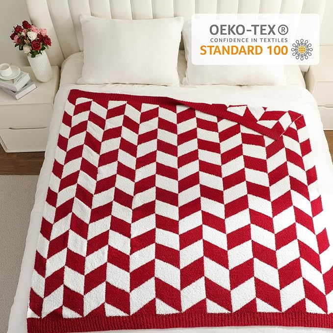 Snuggle Sac Christmas Red Blankets - Image 2