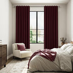 Guken 100% Blackout Curtains 120 Inch Length 2 Panels Set - Image 8