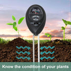 2 Packs Soil Moisture Meter, 3 in 1 Soil Tester Tool, Plant Water Monitor