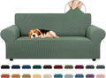 KEKUOU Stretch Loveseat Sofa Cover Slipcover, Couch Covers by KEKUOU