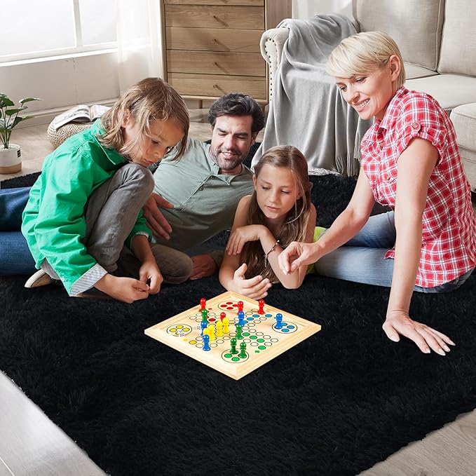 Shag Area Rugs for Bedroom Living Room, 6X9 Ultra Soft Fluffy Area Rugs for Dorm - Image 7