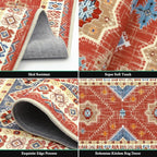 HEBE Boho Kitchen Rug Sets 3 Piece - Image 4