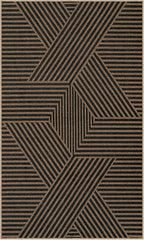Lahome Enfys Modern Geometric Outdoor Easy Jute Rug, 3x5 Indoor Outdoor Rugs - Image 6