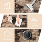 Shag Area Rug for Bedroom 4x6, Fluffy Area Rugs for Living Room, Soft Fuzzy Rug - Image 4