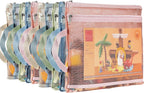 10 Pack Mesh Zipper Pouch Bags, A4 Toy Storage & Organization Bag