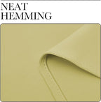 NICETOWN Kitchen Curtains, Paler Yellow, Short Blackout Curtains & Drapes - Image 6