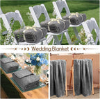 4 Pack Fleece Throw Blankets 50x60 Inches - Image 7