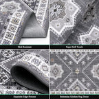 HEBE Boho Kitchen Rug Sets 3 Piece - Image 4