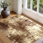 Washable Area Rugs 3'x5' Non-Slip Modern Abstract Soft - Image 3