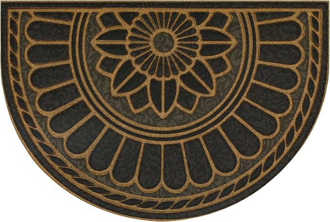 Mohawk Home Swirl Style Casual Ornamental Charcoal 2' X 3' All Weather Outdoor by MohawkHome