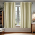 Deconovo Blackout Curtains, Thermal Insulated, W70 x L63 2 Panels, Back Tab by Deconovo