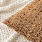 MIULEE Pack of 2 Corduroy Decorative Throw Pillow Covers 16x16 Inch Soft Boho - Image 5