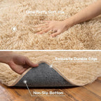 Pionblank Large Area Rug for Living Room 10x14, Fuzzy Modern Shag Rug, Fluffy - Image 6