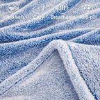 Exclusivo Mezcla Plush Fuzzy Fleece Throw Blanket Extra Large, Super Soft - Image 3