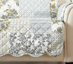 Great Bay Home Reversible Patchwork Sofa Cover - Image 4