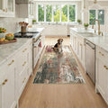 Washable Area Rugs 3x6 Non-Slip Modern Abstract Soft by RELEANY