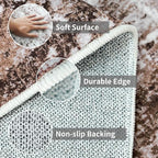 2x3 Small Washable Area Rug: Non-Slip Indoor Door Mat - Image 5