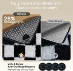 Ophanie Checkered Black & White Rug - Image 4