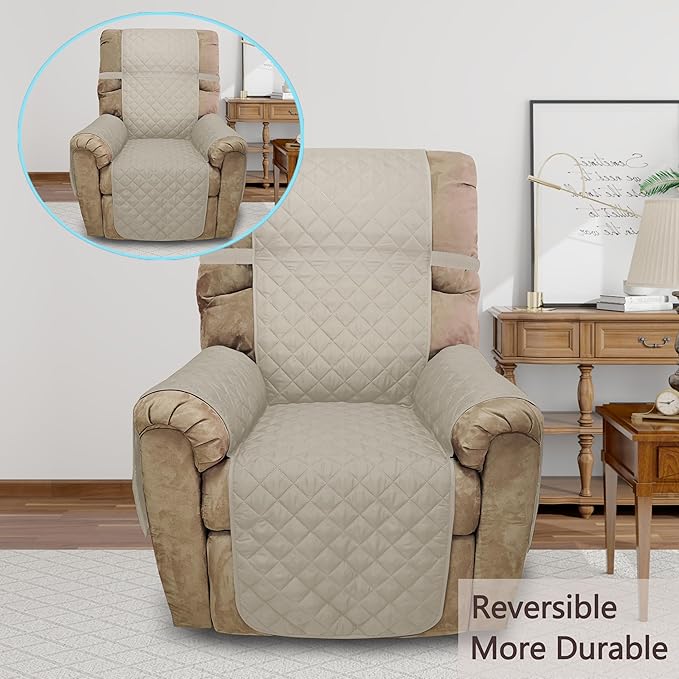Recliner Chair Covers Reversible Sofa Cover Couch Cover - Image 2