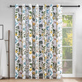 Topfinel Sliding Door Patio Floral Curtains & Drapes by Topfinel