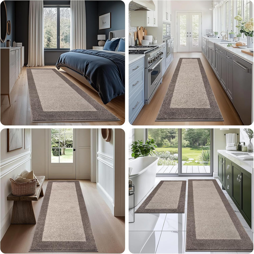 Runner Rug 32" x 120", for Hallway, Floor, Bedroom, Roll Packing