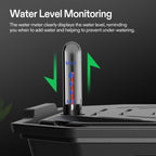 VIVOSUN 4-Pack FlexFeed Self-Watering Pots, Auto Irrigation Fabric Pot Base
