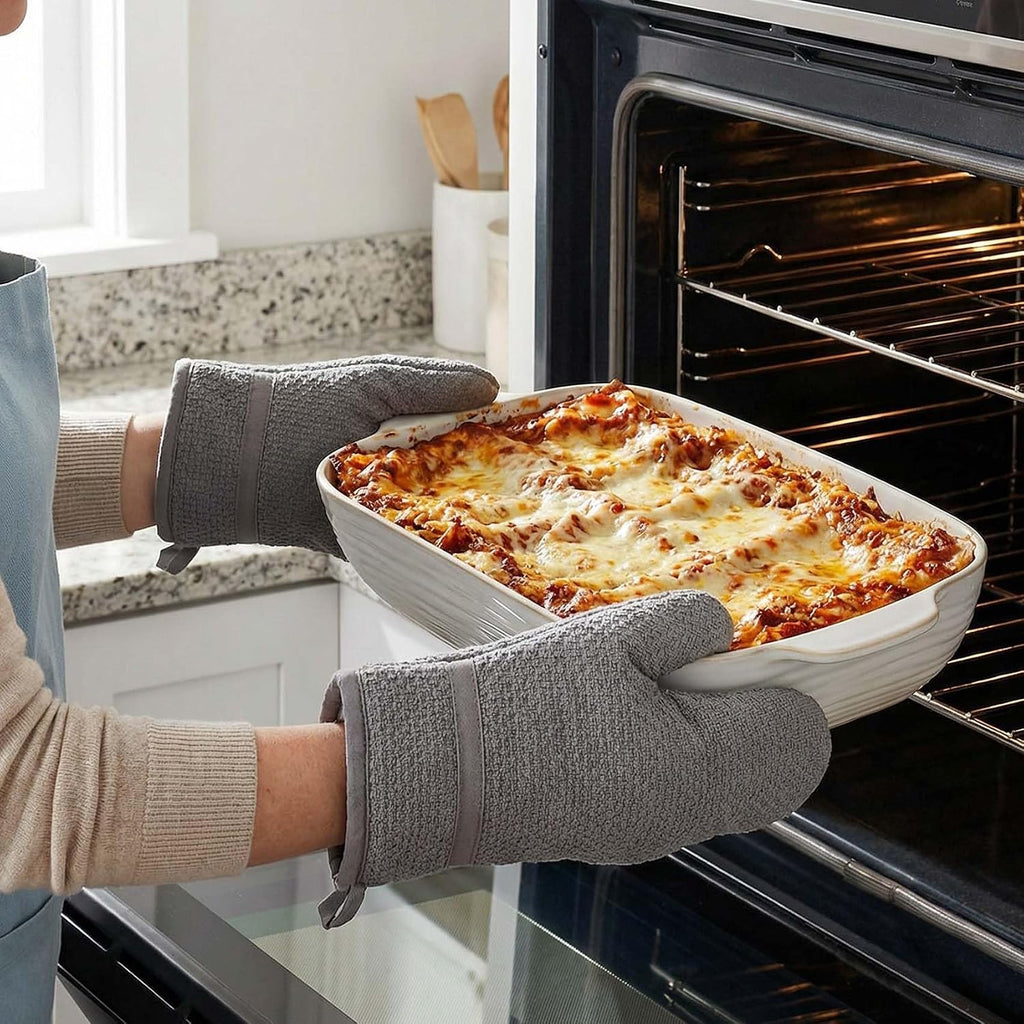 Casserole Dishes for Oven, Baking Dish Set of 3, 12.9"/10.8"/8.4"
