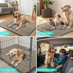 Smiry Dog Door Mat for Muddy Paws, Absorbent Dirt Trapper Non Slip Quick Dry - Image 8