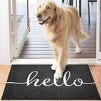 EARTHALL Door Mat 3-Pack Outside Inside Hello Doormat 30"x17.5" Durable Floor - Image 2