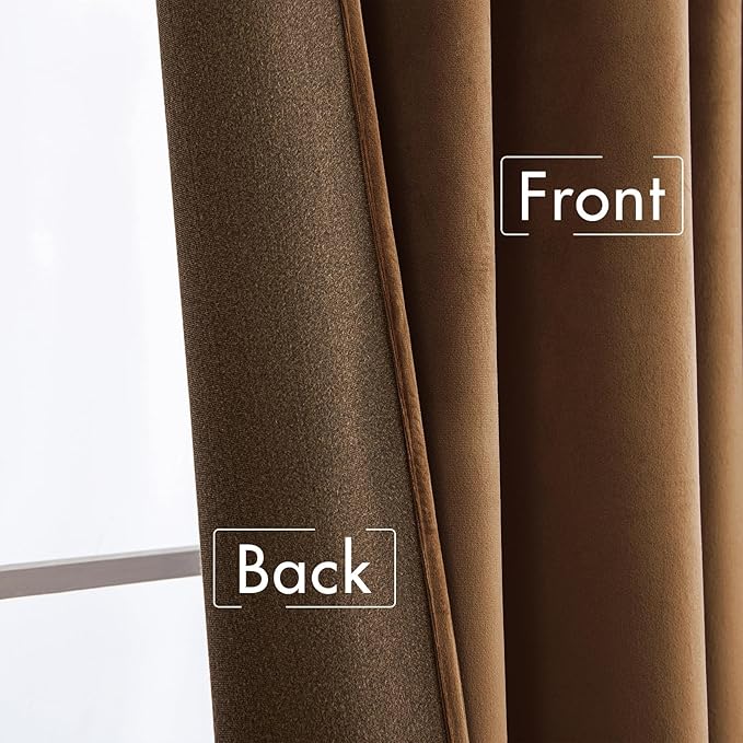 MIULEE Velvet Curtains 108 inches - Image 6
