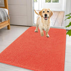 OLANLY Dog Door Mat for Muddy Paws 44x32, Absorbs Moisture and Dirt, Absorbent by OLANLY