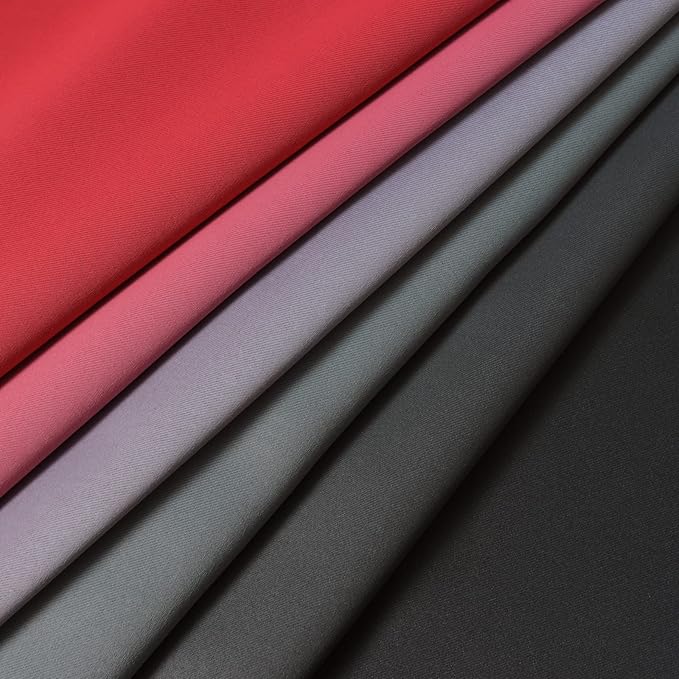 Yakamok Blackout Ombre Red and Black Curtains - Image 7