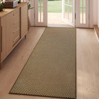 YDKGL 2x5 ft Hallway Runner Rug Boho Woven Washable Kitchen Runner Rugs Mat Non by YDKGL