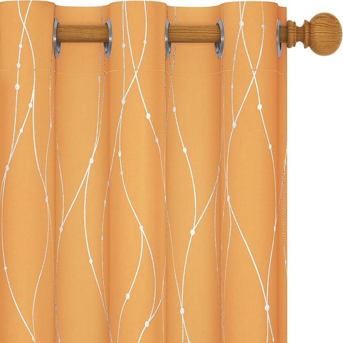 Deconovo Blackout Curtains for Home Decoration, 72 Inch Length by Deconovo