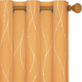 Deconovo Blackout Curtains for Home Decoration, 72 Inch Length by Deconovo