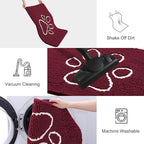 Smiry Dog Door Mat for Muddy Paws, Absorbent Dirt Trapper Non Slip Quick Dry - Image 6