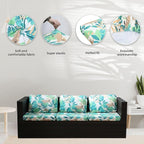 8Pcs Stretch Patio Cushion Covers, Outdoor Couch Covers Replacement, Outdoor - Image 3