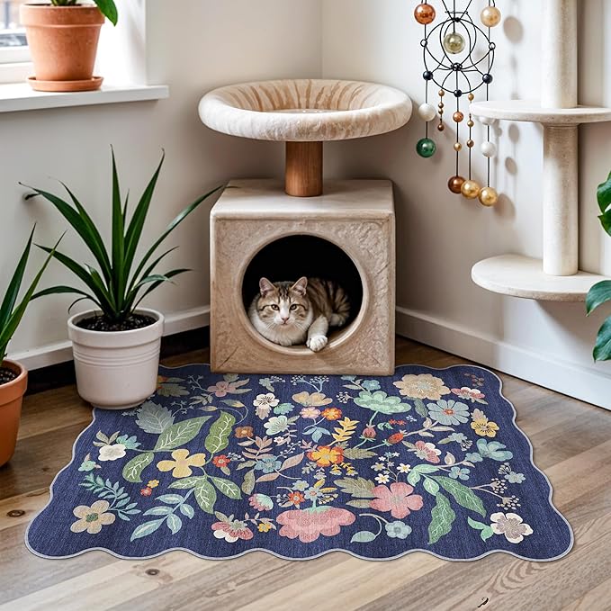 Washable 2x3 Area Rug for Entryway: Easy-Clean Carpet - Image 3