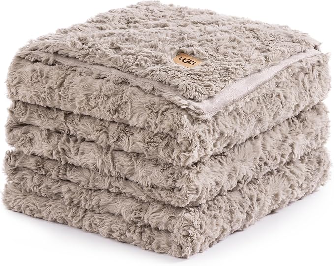 UGG Adalee Faux Fur King Blanket by UGG