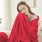 BEDELITE Fleece Blanket Red Full Blankets - Image 9