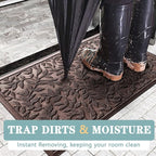 Bulijojo Sturdy Front Entrance Doormats, Durable Heavy Duty Welcome Mat - Image 4