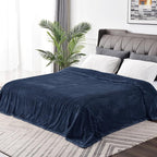 BEDELITE Fleece Throw Blanket for Couch – 3D Ribbed Jacquard Soft and Warm - Image 3