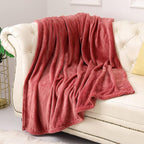 KMUSET Fleece Blanket Twin Size Coral Lightweight Super Soft Cozy Luxury Bed by COZYBLANKETHappyHomeLife