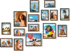 DUENPY 12 Pack Gallery Collage Frame Mixed Sizes Black