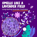 Originally Yellow Lavender Vinegar For Cleaning Purpose | USA Made All Purpose Cleaner | Use as a Floor, Glass, Kitchen, & Bathroom Cleaner | Plant Derived Vinegar Half Gallon | 64 Oz