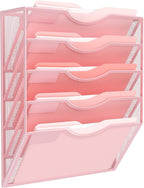 Kuntine.B Wall File Organizer Office Hanging Magazine Holder Wall File Organizer for Office Home