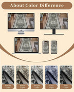 Madane Hallway Washable Runner Rug 2x10, Vintage Kitchen Rugs Soft Entryway Rug - Image 10