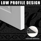 Yimobra Welcome Mats for Front Door 29.5x17, Heavy Duty Waterproof Outdoor Door - Image 4